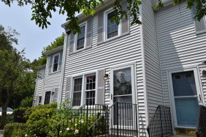 Two Story Beige Townhouse in Worcester for Sale